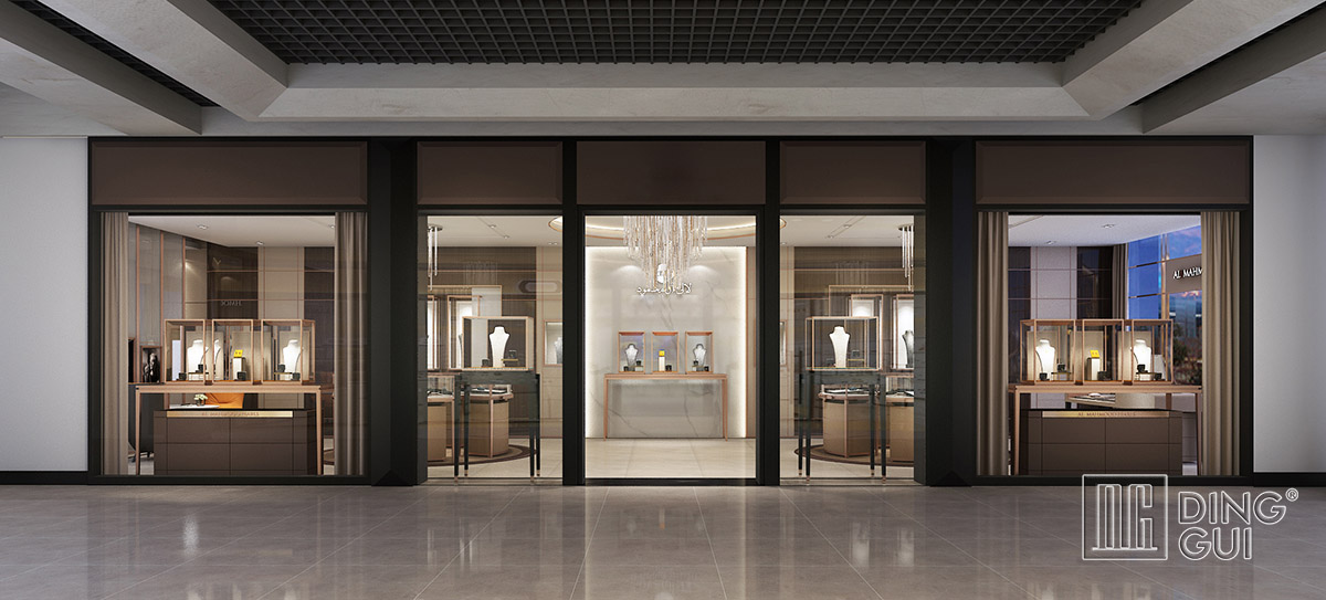 Luxury Jewelry Club Display Design