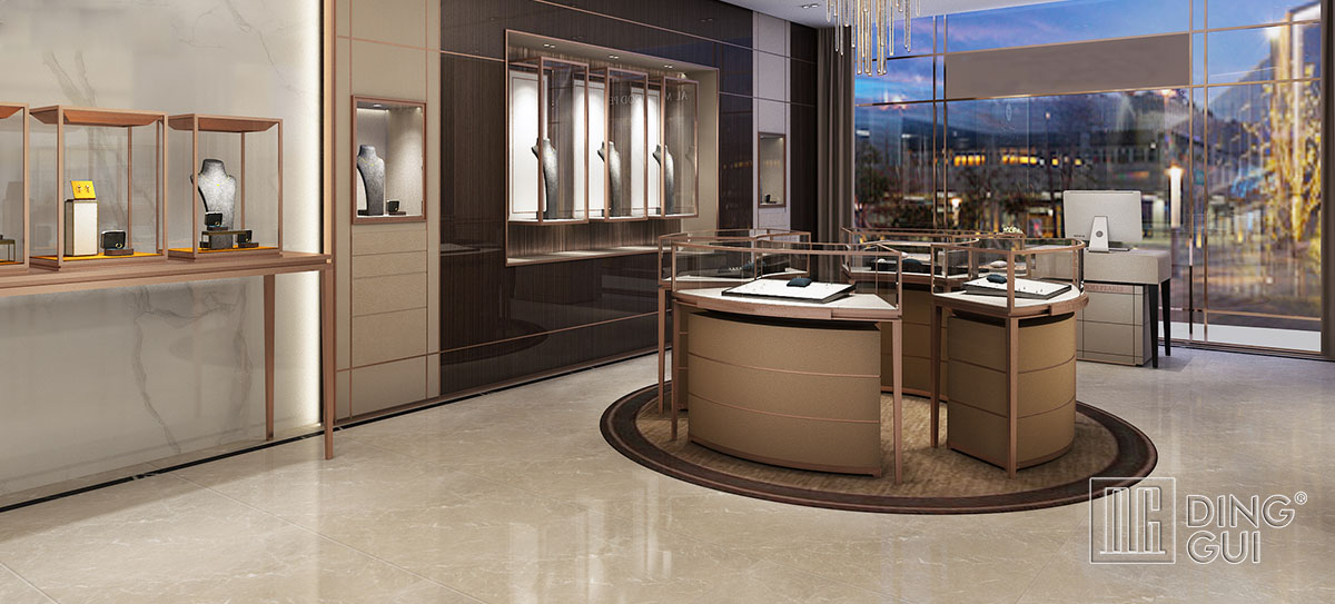 Luxury Jewelry Club Display Design