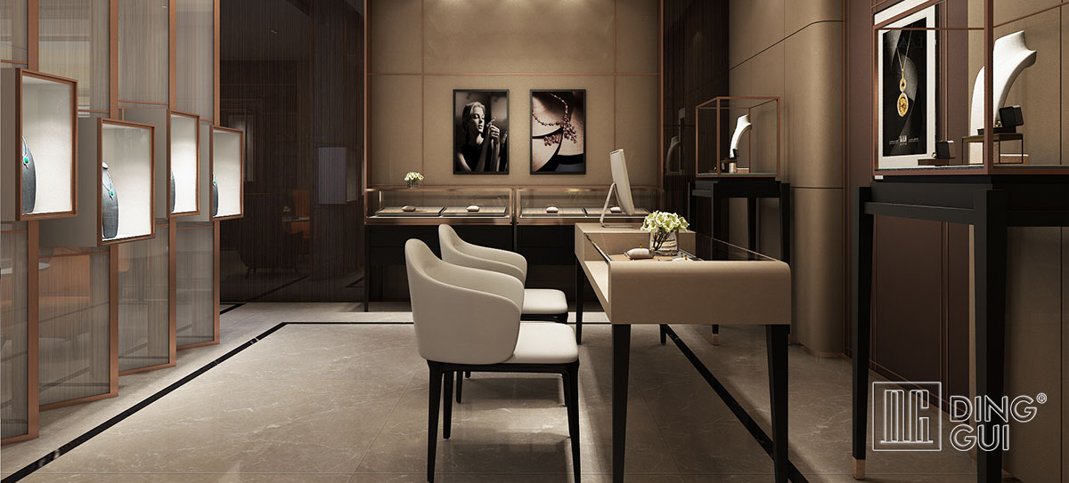 Luxury Jewelry Club Display Design