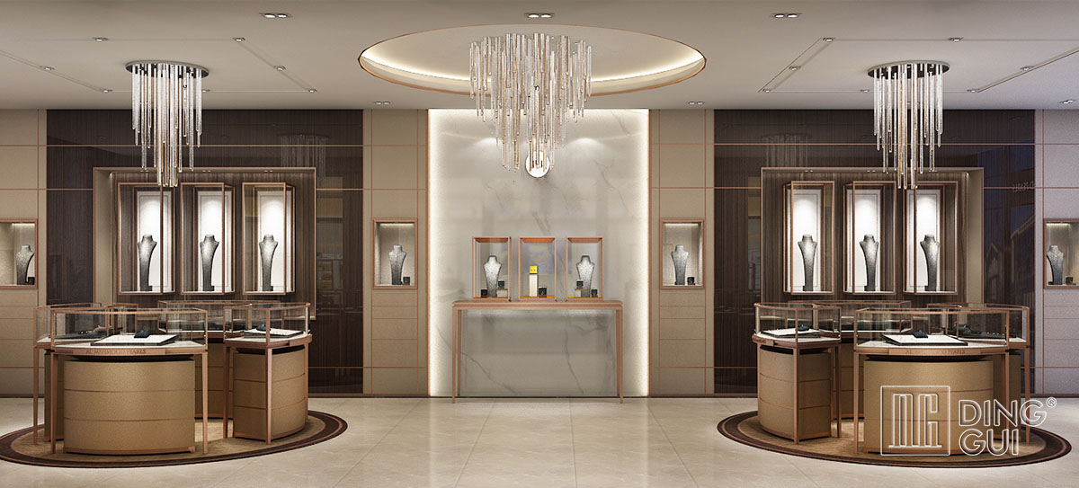 Luxury Jewelry Club Display Design