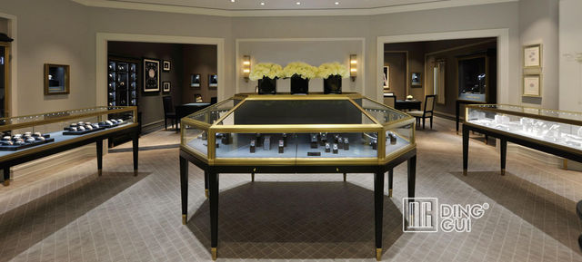High End Luxury Jewelry Display Showcase